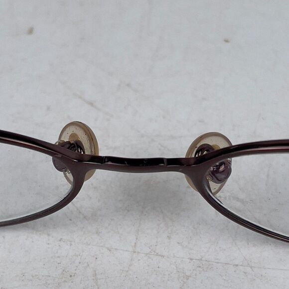 Bebe Tease Fudgy Eyeglasses Frame Unisex Brown Metal Oval Full‎ Rim 49-17-135 - Picture 10 of 14